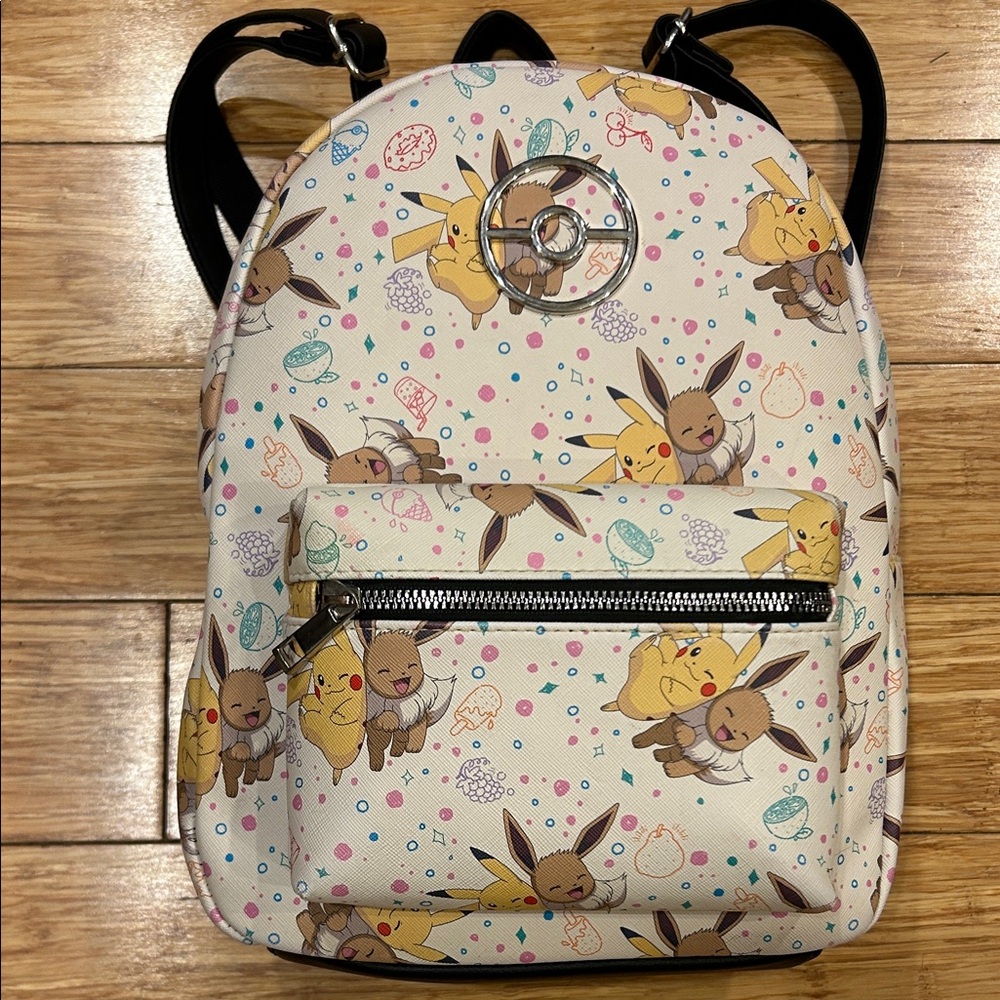 Bioworld Pokémon Goodhood Core Pikachu & Eevee Mini Backpack
